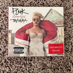 NWT PINK Beautiful Trauma CD